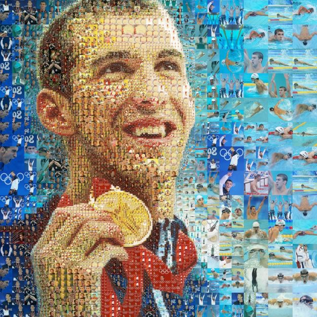 Michael Phelps by Charis Tsevis
