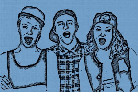Sketch Effects 23 Black Outline Thin Bars 1