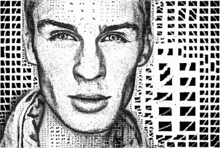 Sketch Effects 13 Half Tone Crackle 1