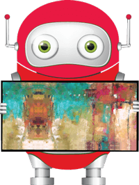 RobotwithPaintingRed200
